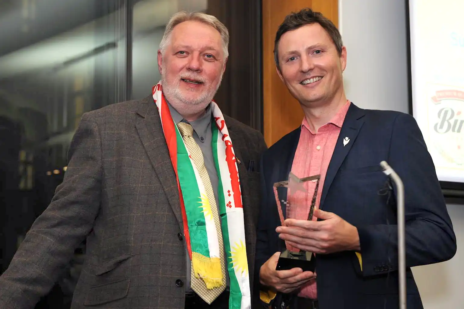 Richard Wilding, Gary Kent, Kurdish Progress Awards, 2017